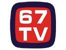 The logo of 67 TV