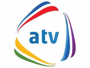The logo of Azad TV