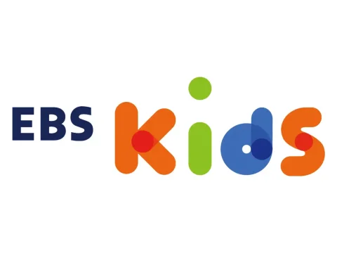 The logo of EBS Kids TV