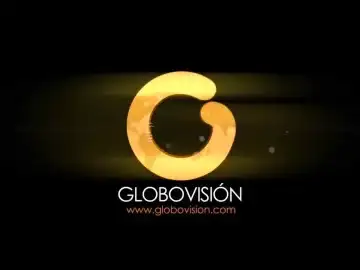 The logo of Globovisión