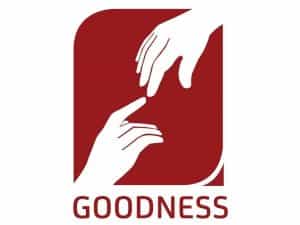 The logo of Goodness TV