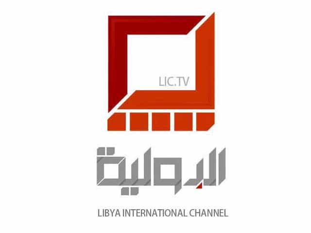 The logo of Libya International Channel