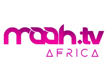 The logo of Maah TV