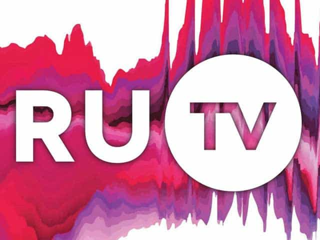 The logo of Ru TV Moldova