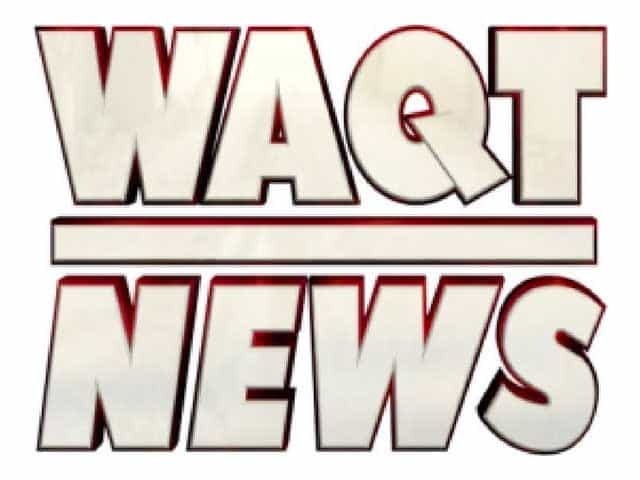 The logo of WAQT News