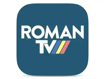 The logo of Roman TV