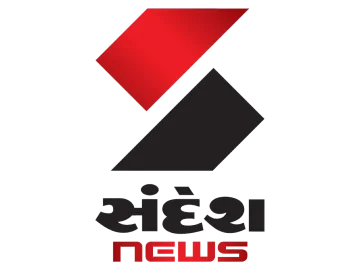 The logo of Sandesh TV