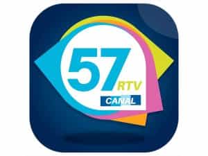 The logo of RTV CANAL 57 APOPA