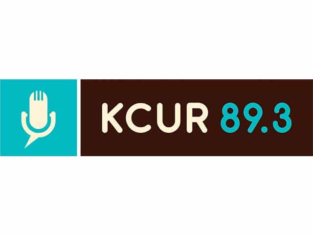 The logo of KCUR FM