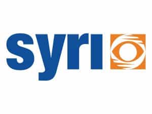 The logo of Syri TV