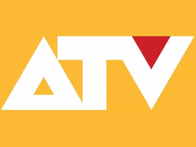 The logo of Antwerpen TV