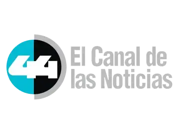 The logo of Canal 44