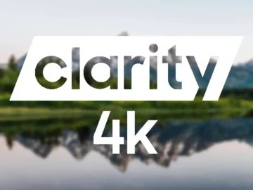 Clarity 4K TV logo