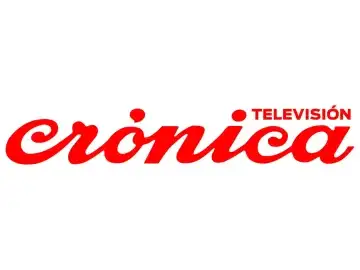 The logo of Crónica TV