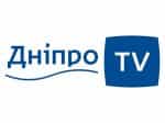 The logo of Dnipro TV