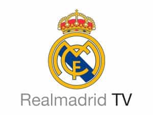 The logo of Real Madrid TV