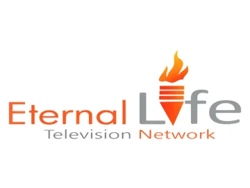 The logo of Eternal Life TV Network