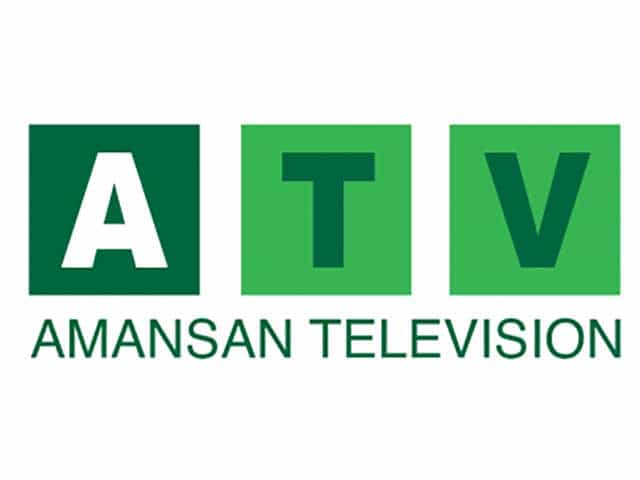 The logo of Amansan TV