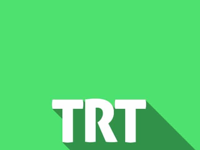 The logo of TRT TV