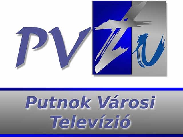 The logo of Putnok Városi TV