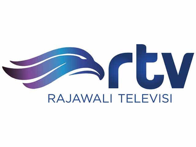 The logo of Rajawali TV
