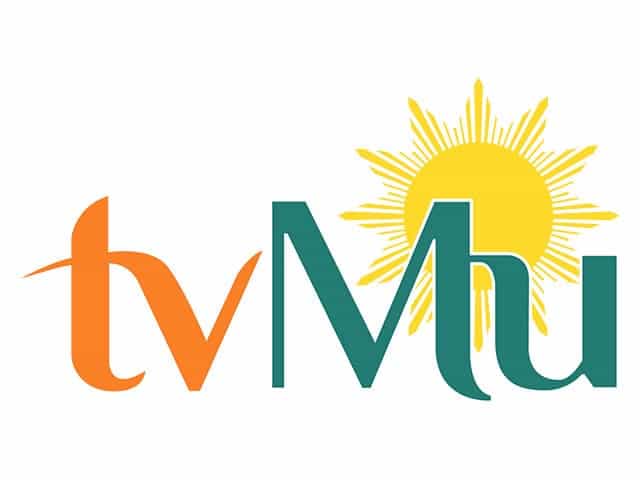 The logo of TV Mu