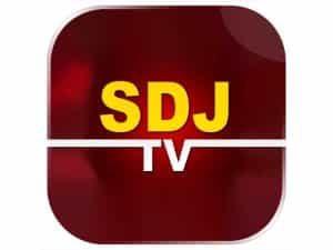 The logo of SDJ TV