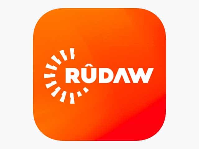 The logo of Rûdaw