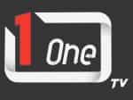 The logo of Libya One TV