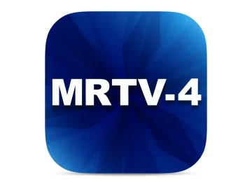 The logo of MRTV-4
