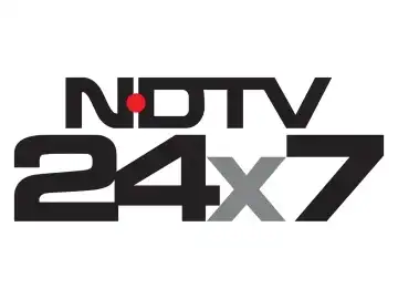 The logo of NDTV 24x7