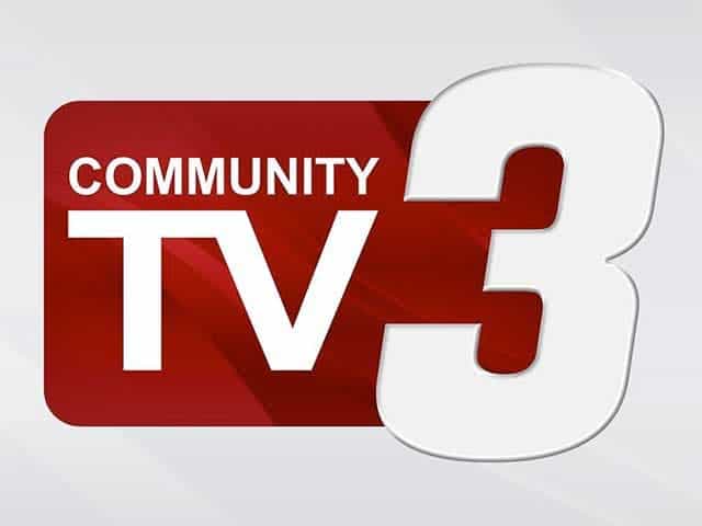 The logo of Community TV3