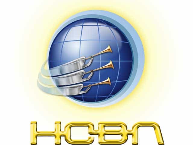 The logo of HCBN