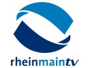 The logo of RheinMain TV