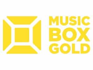The logo of Music Box TV