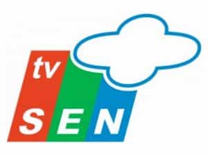 The logo of TV Sen