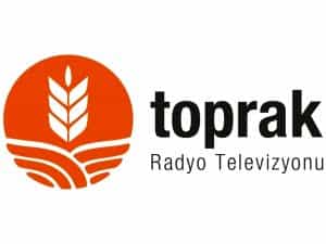 The logo of Toprak TV