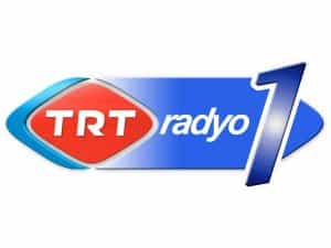 The logo of TRT RADYO-1