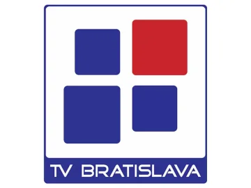 The logo of TV Bratislava