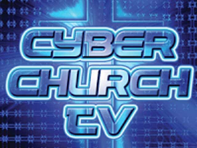 The logo of Cyber Church TV
