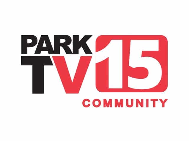 The logo of Park TV 15 Community