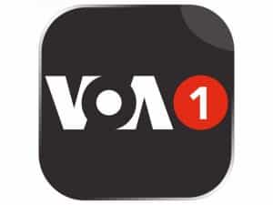 The logo of VOA 1