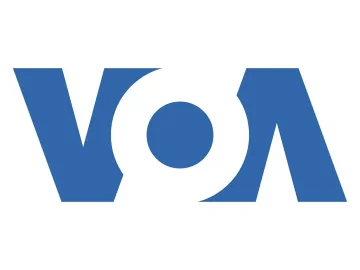 The logo of VoA TV Persian